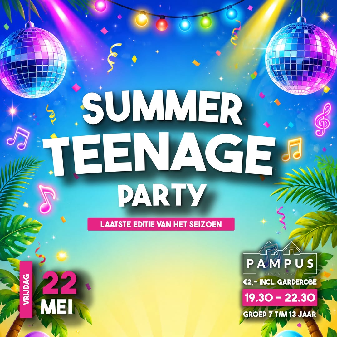 Teenage party Pampus